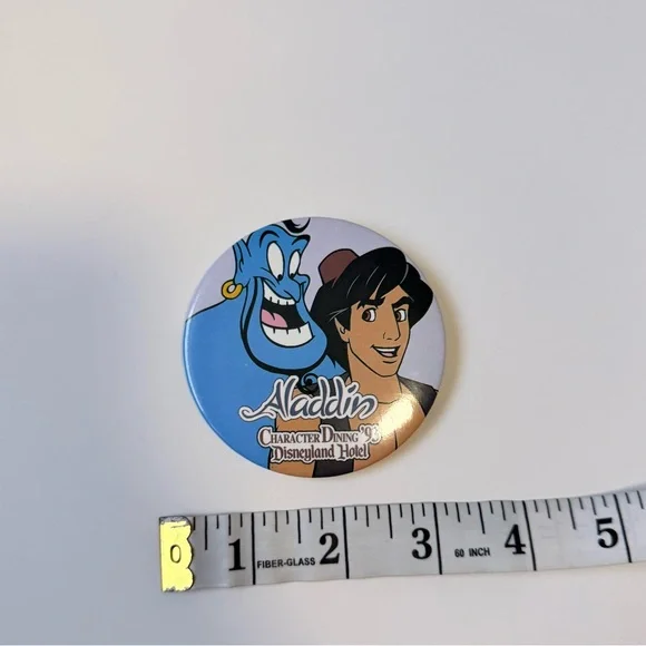 Vintage Disney Aladdin Cast Member Movie Release Bundle- Pins Keychains Magnets - Picture 5 of 12